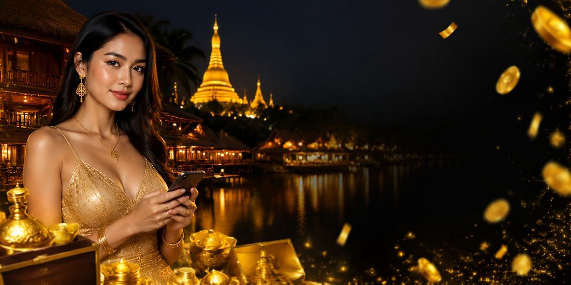 အင်းလေးကန် နံရံပေါ်တွင် မိုဘိုင်းကာစီနို အသုံးပြုသူများ